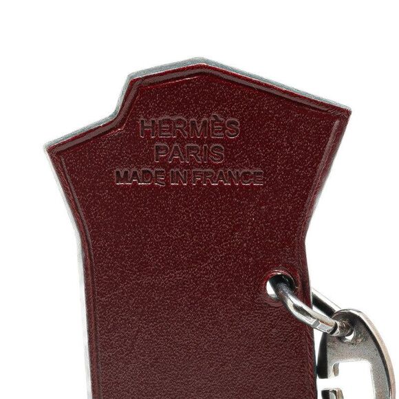 Hermes Leather Box Boots Charm Keychain - Picture 3 of 4